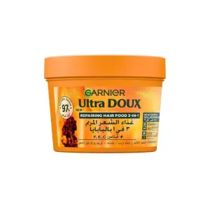 Garnier Ultra Doux Hair Food Papaye-390Ml MS Department Store Oman
