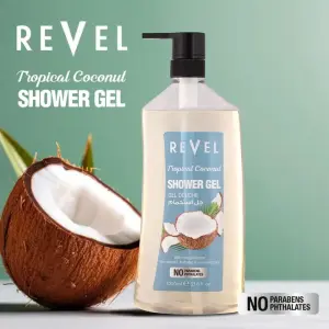 Tropical Coconut Shower Gel 1000Ml  MS Department Store Oman