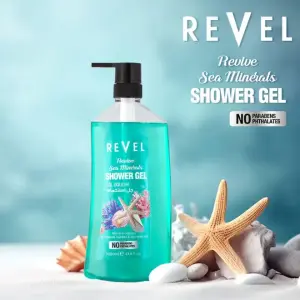 Revive Sea Minerals  Shower Gel 1000Ml  MS Department Store Oman