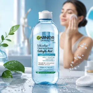 Skinactive Fast Clear Micellar Cleansing Water Salicylic Acid - 400Ml MS Department Store Oman