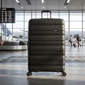 Antler Juno 2 Dlx Trolley 4W S   - 28"Black MS Department Store Oman