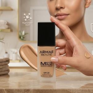 Matte Max High Coverage Foundation Spf 20 -  Coffee MS Department Store Oman