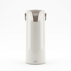 REGAL 1.9Ltr. P/B Vacuum Flask White + WoodenParts MS Department Store Oman
