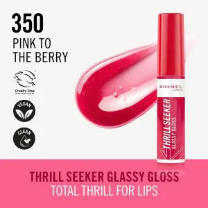 Rimmel Thrill Seeker Glassy Gloss 350 -(Pink To The Berry) MS Department Store Oman