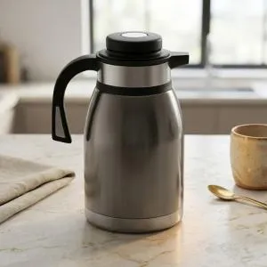 REGAL2.0 Ltr. D W S/S Vacuum Flask [Transparent
Grey] MS Department Store Oman