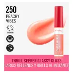Rimmel Thrill Seeker Glassy Glossi  250 -(Peachy Vides) MS Department Store Oman