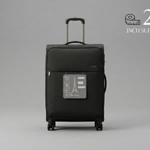 Pierre Cardin Soft Mergury 4W Trolley S 24"Black MS Department Store Oman
