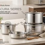 7 Pcs Acura Series Stainless Steel Cookwaresteel MS Department Store Oman