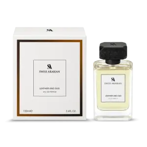 Swiss Arabian Leather And Oud EDP 100Ml MS Department Store Oman