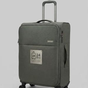Pierre Cardin Soft Mergury 4W Trolley S 24"Grey MS Department Store Oman