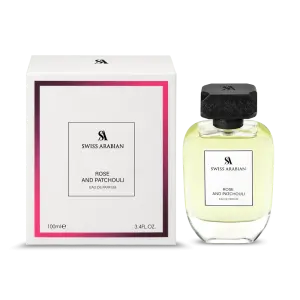 Swiss Arabian Rose And Patchouli EDP 100Ml MS Department Store Oman