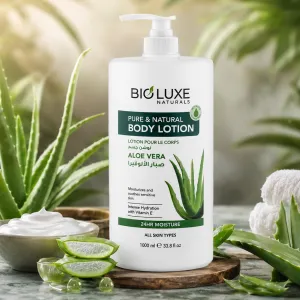Aloe Vera Pure & Natural Body Lotion-1000Ml MS Department Store Oman