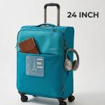 Pierre Cardin Soft Mergury 4W Trolley S   24"Teal MS Department Store Oman