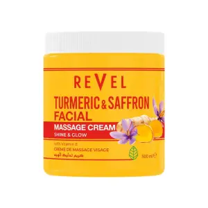 Turmeric & Saffron Facial Massage Cream-500Ml  MS Department Store Oman