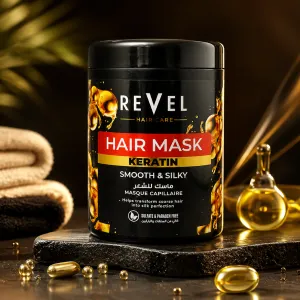 Hair Mask Keratin Smoothing  & Silky – 1000Ml  MS Department Store Oman