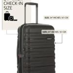 Antler Juno 2 Dlx Trolley 4W S   -24" Black MS Department Store Oman