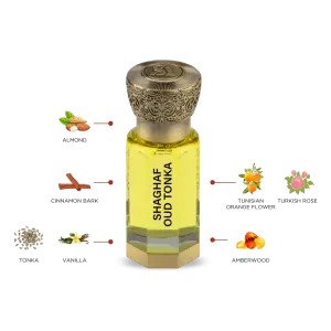 Shaghaf Oud Tonka-12Ml Cpo MS Department Store Oman