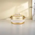 AL FURSAN  3.5 L HOT POT GOLD & WHITE MS Department Store Oman