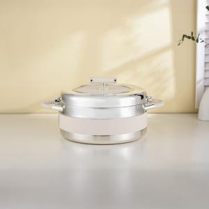 AL FURSAN 3.5 L HOT POT SILVER & WHITE MS Department Store Oman
