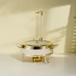 AL FURSAN  3.5L FOOD WARMER GOLD & WHITE MS Department Store Oman