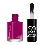 Rimmel 60 Seconds Nail Polish 340 -(Berries And Cream) MS Department Store Oman