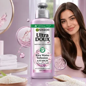 Ultra Doux Rice Water Leave-In  Cream-200Ml MS Department Store Oman