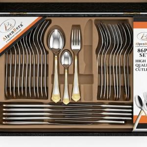 Alpen Berg Cutlery Set 86 Pcs MS Department Store Oman