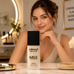 Matte Max High Coverage Foundation Spf 20 -  Pecan MS Department Store Oman