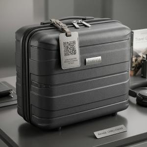 Antler Challenger Pp Trolley    Beauty Case Black MS Department Store Oman