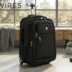 WIRES 18" TROLLEY BACKPACK BLACK MS Department Store Oman