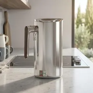 REGAL1.0Ltr.  Deluxe Vacuum Jug - Glass Liner [Silver
Color] MS Department Store Oman
