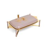 Stainless Steel Buffet - L From Jiwar - Purple + Gold MS Department Store Oman