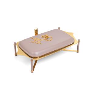 Stainless Steel Buffet - L From Jiwar - Purple + Gold MS Department Store Oman