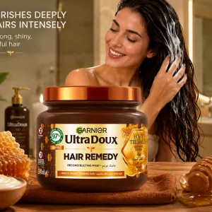 Honey Treasures Hair Remedy Mask-340Ml MS Department Store Oman
