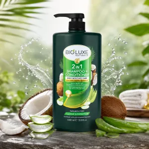 2 In 1 Shampoo & Conditioner Daily Moisture Care -1000Ml MS Department Store Oman