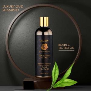 Luxury Oud Shampoo Biotin & Tea Tree Oil - 480Ml MS Department Store Oman