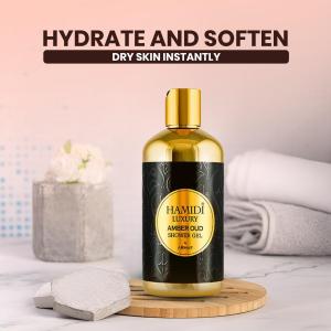 Luxury Amber Oud Showe Gel-500Ml MS Department Store Oman