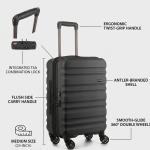 Antler Juno 2 Dlx 4Wheels Trolley S   -24" Charcoal MS Department Store Oman