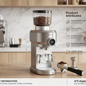 Coffee grinder Black  MS Department Store Oman