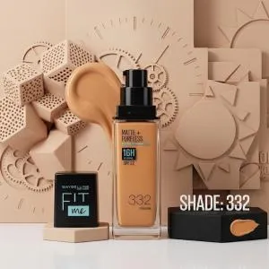 Maybelline Fit Me Foundation Matte Poreless Spf 332 - Dw MS Department Store Oman