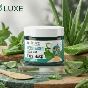 Aloe & Mint Herb Based Face Mask-400Gm MS Department Store Oman