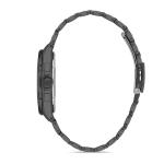 Daniel Klein Men'S Gunmetal Stainless Steel Analog Wrist Watch With Date Display – Textured Grey Dial MS Department Store Oman