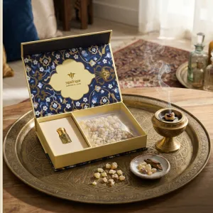 Oil Set (Oud Oil + Frankincense) MS Department Store Oman