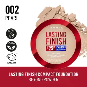 Rimmel Lasting Finish Compact Foundation 002 -(Pearl) MS Department Store Oman