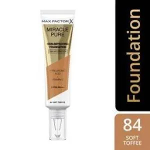 Maxfactor Miracle Pure Foundation 84 -(Soft ToFFee) MS Department Store Oman