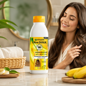Ultra Doux Hair Food Conditioner Banana-350Ml MS Department Store Oman