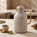 One Vacuum Flask For Tea And Coffee From Jiwar - Purple + Gold MS Department Store Oman