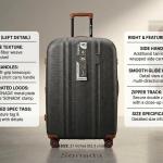 SONADA ABS & WHEELS TROLLEY  21" D.GREY