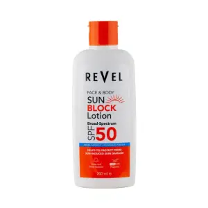 Sun Block Lotion Spf – 50 Face & Body  - 200Ml  MS Department Store Oman