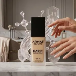 Matte Max High Coverage Foundation Spf 20 -  Maple MS Department Store Oman